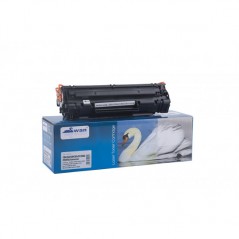 HP CE285A / HP CE435A / HP CE436A / CANON 725 SWAN BLACK LASER TONER